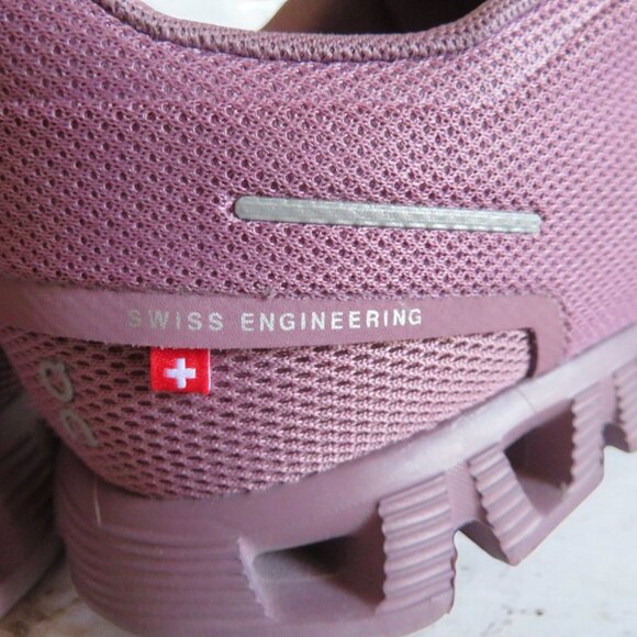 Cloud 5 Running Shoe (Women) Size 8, Fig/Quartz (EUC) - Picture 4 of 16